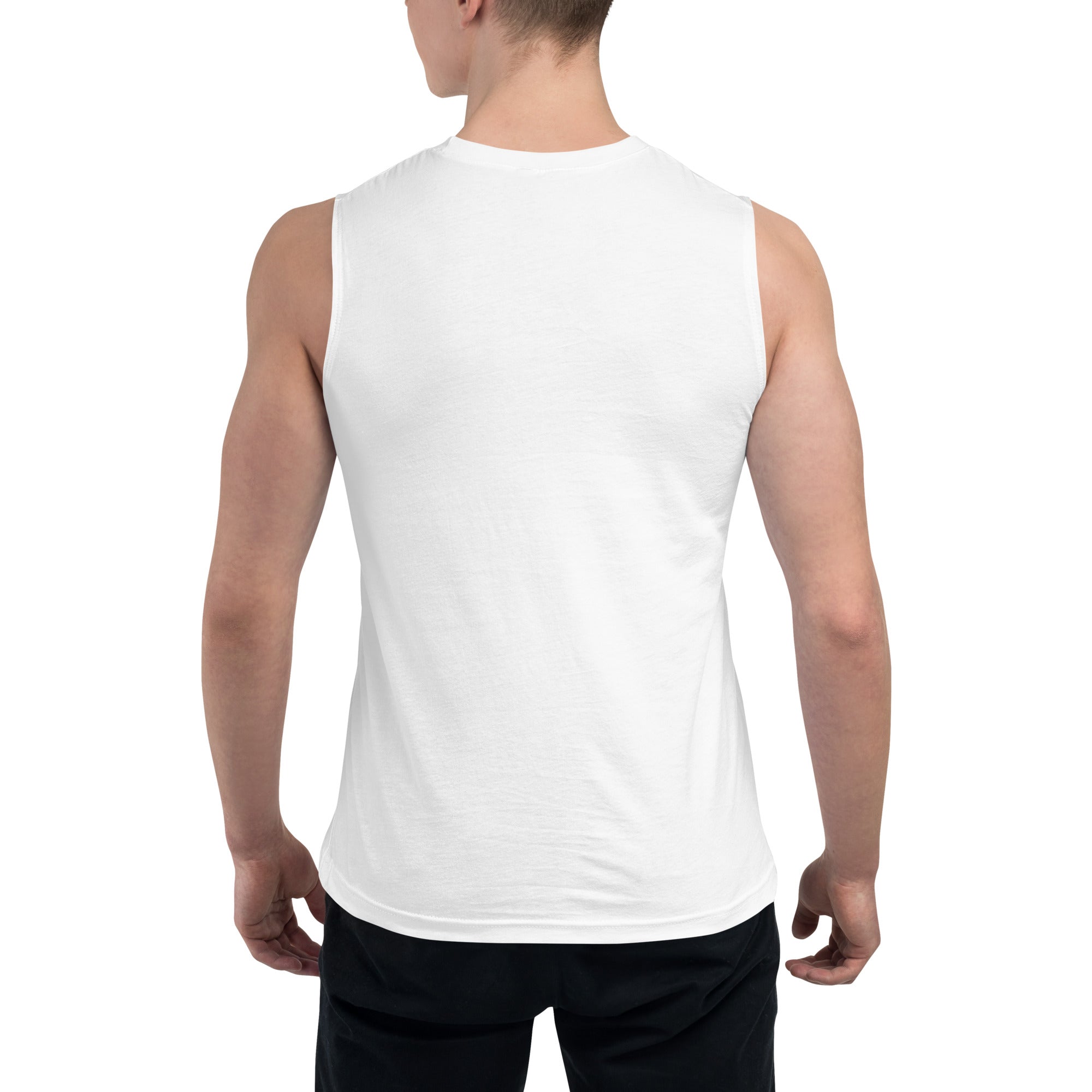 SR | White | I HEART SR Muscle Shirt