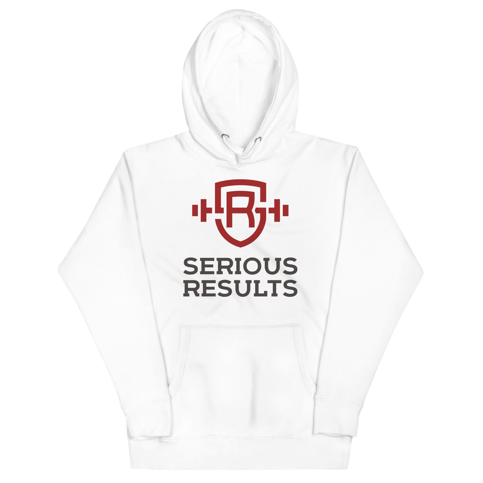 SR White Unisex Hoodie