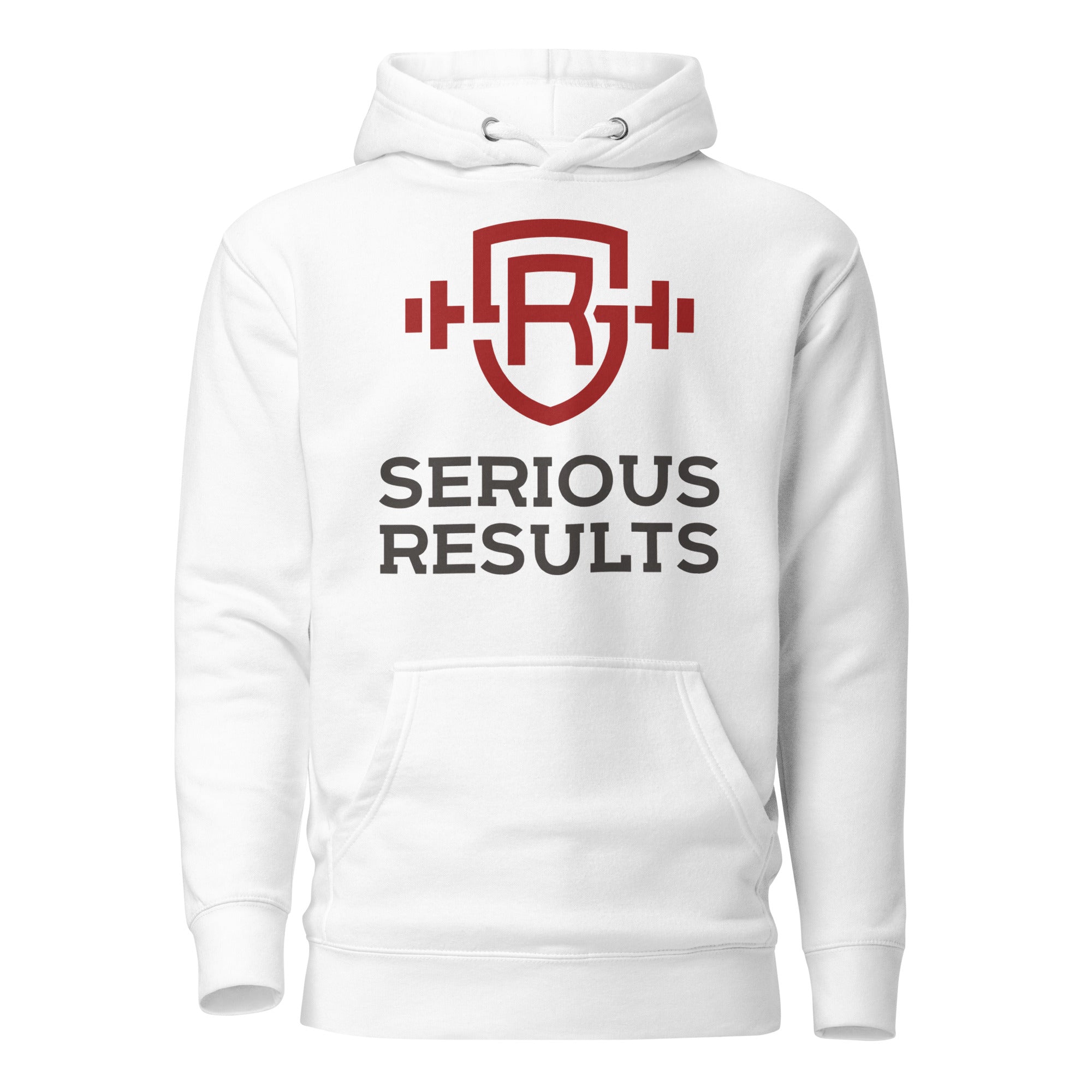 SR White Unisex Hoodie